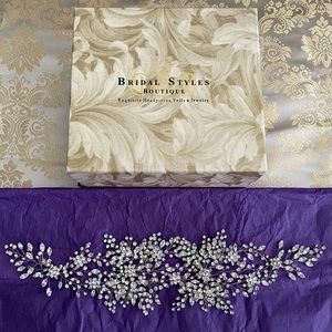 Bridal Styles Boutique: Crystal Hair Vine